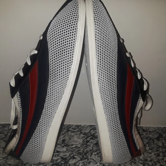 ππSOLDππGucci Rete Atlantide White Blue Red Black Men's Sneakers - Picture 6 of 16